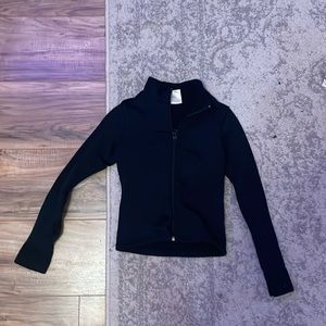 Black skating jacket